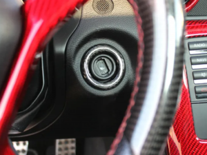 Mercedes Benz SLK Engine Key Cover - Carbon Fiber - R172  